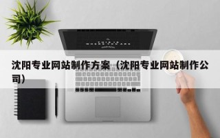 灌云沈阳专业网站制作方案（沈阳专业网站制作公司）